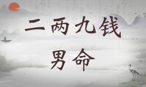 二兩九錢男命詳細(xì)解釋，二兩九錢男命詳解一生！