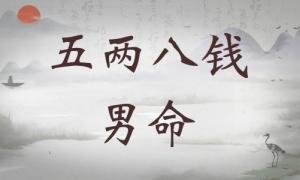 五兩八錢(qián)男命詳細(xì)解釋，五兩八錢(qián)男命一生總結(jié)！