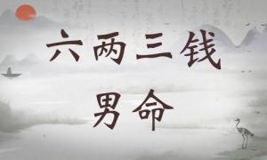 六兩三錢(qián)男命詳細(xì)解釋，六兩三錢(qián)男命詳解一生！