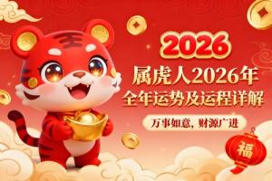 屬虎人2026年運勢及運程詳解大全